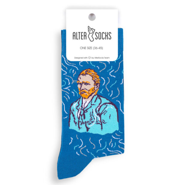 Chaussettes Van Gogh Auto Portrait