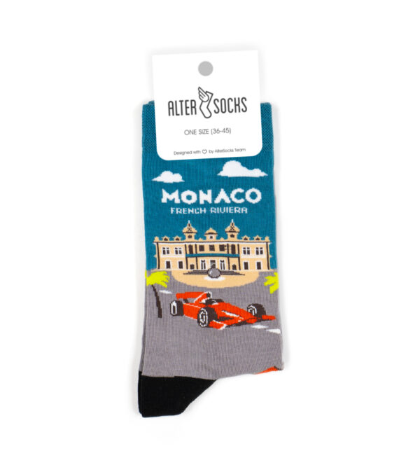 Chaussettes Monaco Casino Formule 1