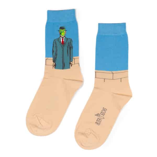 Chaussettes artistiques René Magritte