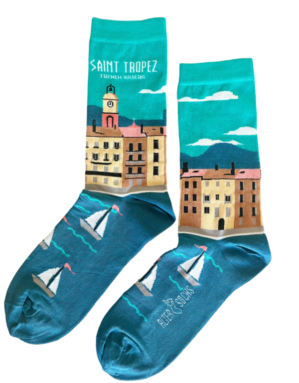 Chaussettes fantaisie Saint-Tropez